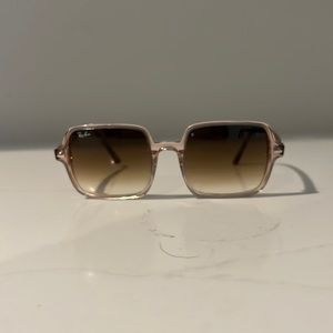 NWOT brown gradient Ray-bans